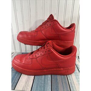 Nike Air Force 1 LV8 Mens 14 Triple Red Shoes AF1 Trainers Casual CW6999-600